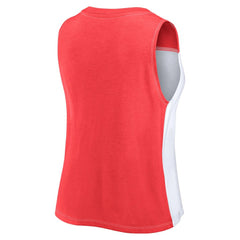 St. Louis Cardinals Women's Color-Block Tank Top Red/White