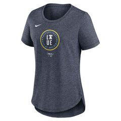 Philadelphia Phillies Women's 2024 City Connect Tri-Blend T-Shirt Navy