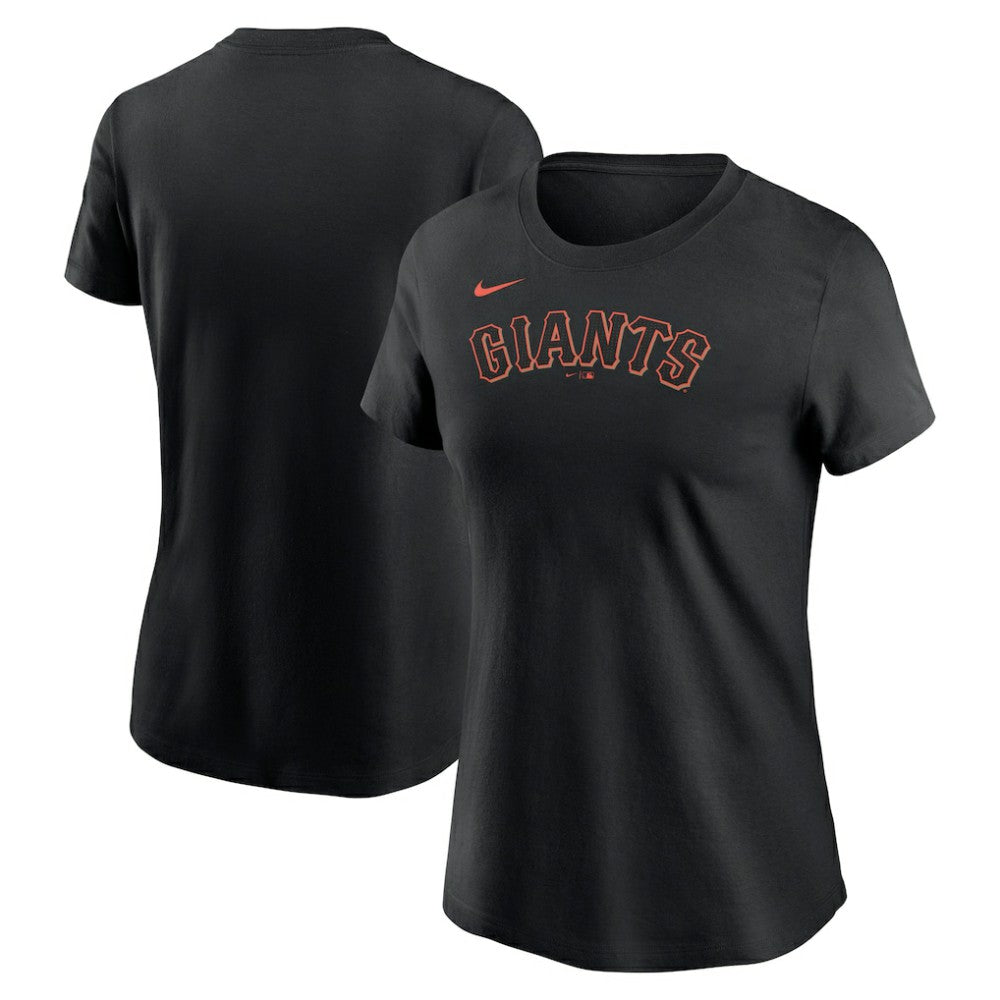 San Francisco Giants Women's Wordmark T-Shirt Black