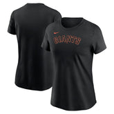 San Francisco Giants Women's Wordmark T-Shirt Black