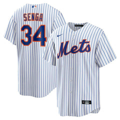 Kodai Senga New York Mets Home Replica Player Jersey White/Royal