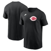 Cincinnati Reds Cooperstown Collection Wordmark T-Shirt Black