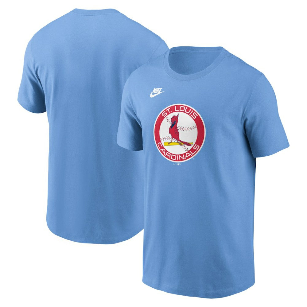 St. Louis Cardinals Cooperstown Collection T-Shirt Light Blue