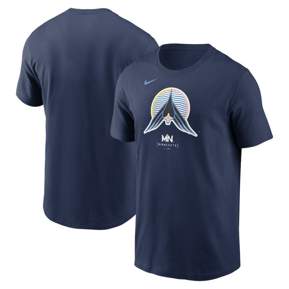 Minnesota Twins 2024 City Connect Large Logo T-Shirt Navy