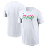 San Diego Padres City Connect Wordmark T-Shirt White