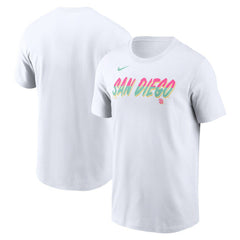San Diego Padres City Connect Wordmark T-Shirt White