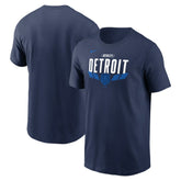 Detroit Tigers 2024 City Connect Graphic T-Shirt Navy