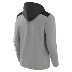 Chicago White Sox Ace Hoodie Full-Zip Sweatshirt Gray/Black