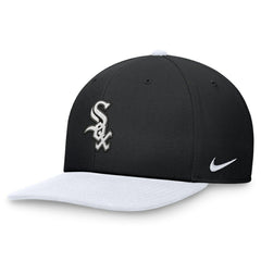 Chicago White Sox Two-Tone Snapback Hat Black/White