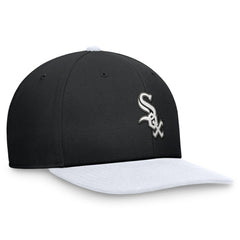 Chicago White Sox Two-Tone Snapback Hat Black/White