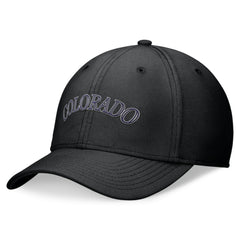 Colorado Rockies Performance Flex Hat Black