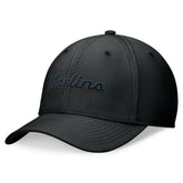 Miami Marlins Performance Flex Hat Black