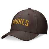 San Diego Padres Performance Flex Hat Brown