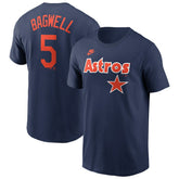 Jeff Bagwell Houston Astros Cooperstown Collection Fuse Name & Number T-Shirt Navy