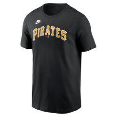 Roberto Clemente Pittsburgh Pirates Fuse Name & Number T-Shirt Black
