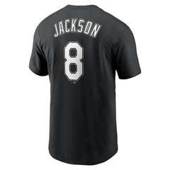 Bo Jackson Chicago White Sox Cooperstown Collection Fuse Name & Number T-Shirt Black