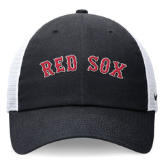 Boston Red Sox Wordmark Adjustable Trucker Hat Navy