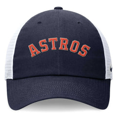 Houston Astros Wordmark Adjustable Trucker Hat Navy