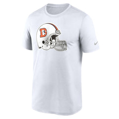 Denver Broncos Throwback Performance T-Shirt - White on sale