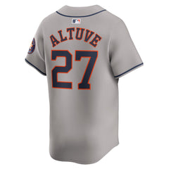 Jose Altuve Houston Astros Away Limited Player Jersey Gray