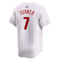 Trea Turner Philadelphia Phillies Home Limited Player Jersey White