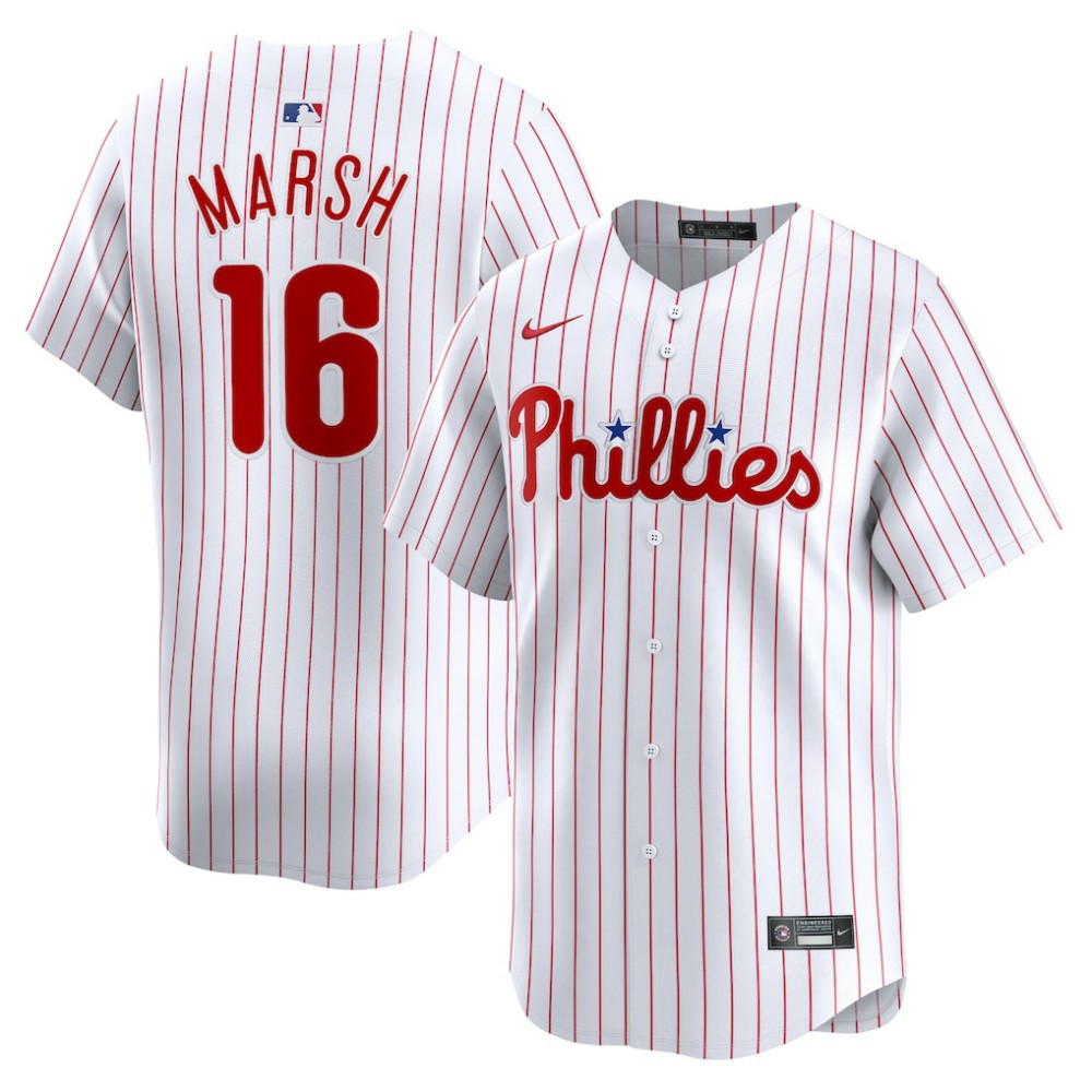 Brandon Marsh Philadelphia Phillies Home Limited Player Jersey White