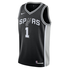 Victor Wembanyama San Antonio Spurs Youth Swingman Jersey - Icon Edition - Black for sale