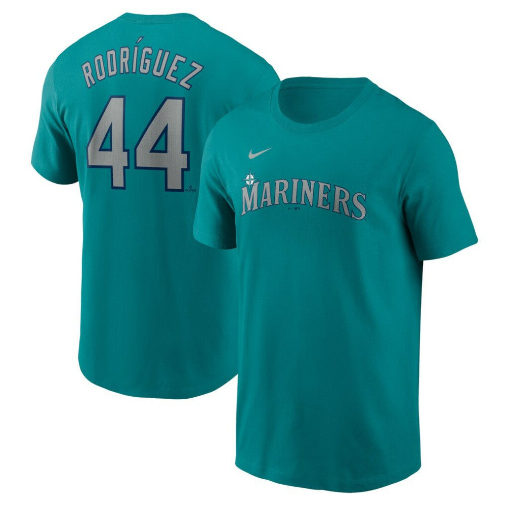 Julio Rodríguez Seattle Mariners Fuse Name & Number T-Shirt Teal