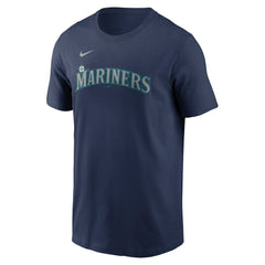 Cal Raleigh Seattle Mariners Fuse Name & Number T-Shirt Navy