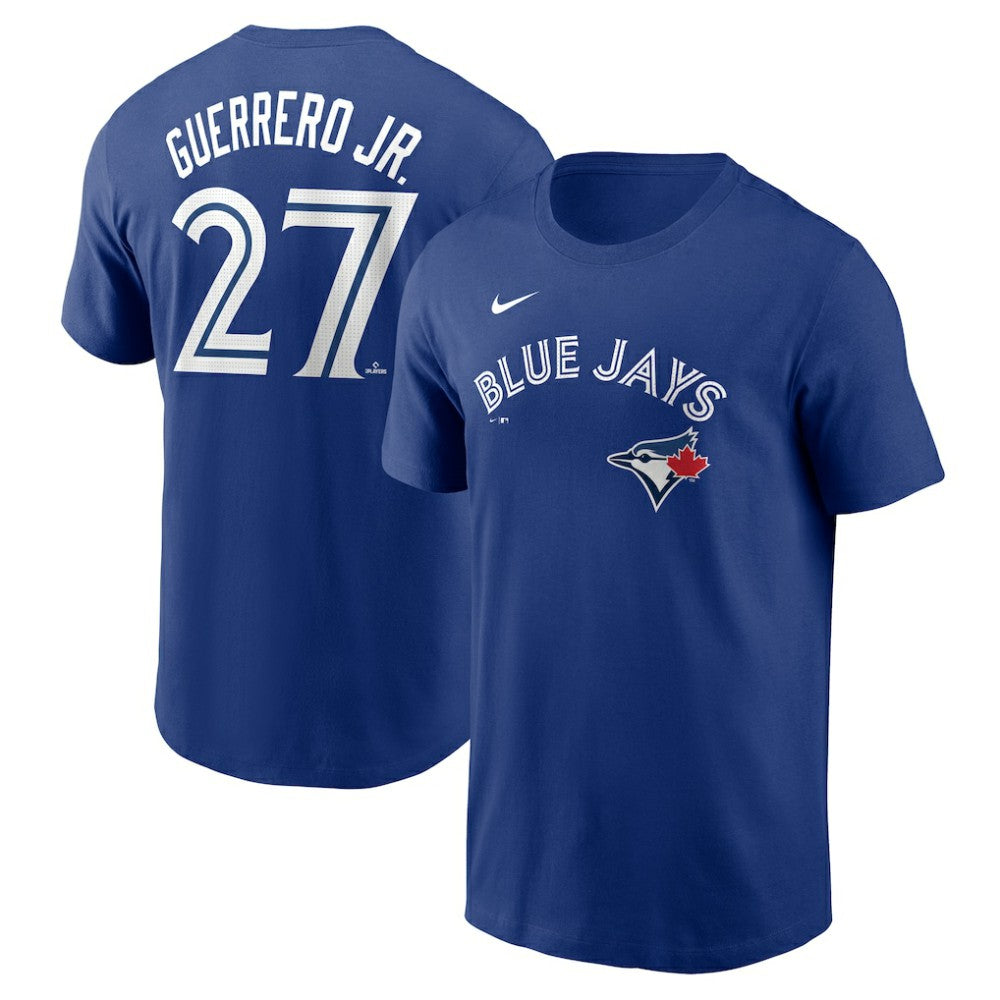 Vladimir Guerrero Jr. Toronto Blue Jays Fuse Name & Number T-Shirt Royal