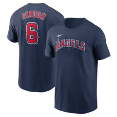 Anthony Rendon Los Angeles Angels Fuse Name & Number T-Shirt Navy
