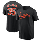 Adley Rutschman Baltimore Orioles Fuse Name & Number T-Shirt Black