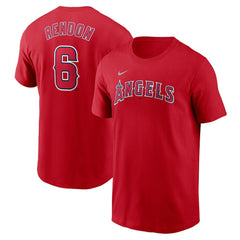 Anthony Rendon Los Angeles Angels Fuse Name & Number T-Shirt Red