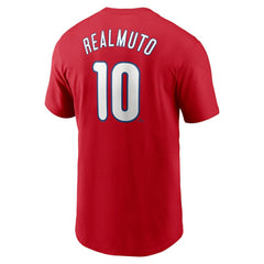 J.T. Realmuto Philadelphia Phillies Fuse Name & Number T-Shirt Red