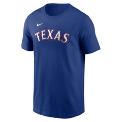 Jacob deGrom Texas Rangers Fuse Name & Number T-Shirt Royal