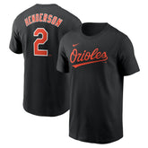 Gunnar Henderson Baltimore Orioles Fuse Name & Number T-Shirt Black