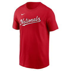 Joey Meneses Washington Nationals Fuse Name & Number T-Shirt Red