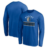 Dallas Mavericks Team Arch Knockout Long Sleeve T-Shirt sale - Blue cheap