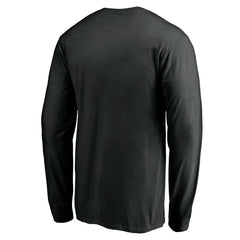 Los Angeles Lakers Team Arch Knockout Long Sleeve T-Shirt - Black for sale