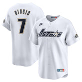Craig Biggio Houston Astros Throwback Cooperstown Collection Limited Jersey White