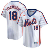 Darryl Strawberry New York Mets Throwback Cooperstown Limited Jersey Navy