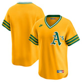 Athletics Cooperstown Collection Limited Jersey Gold