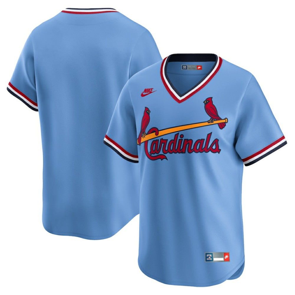 St. Louis Cardinals Cooperstown Collection Limited Jersey Light Blue