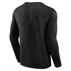Brooklyn Nets Baseline Long Sleeve T-Shirt - Black discount