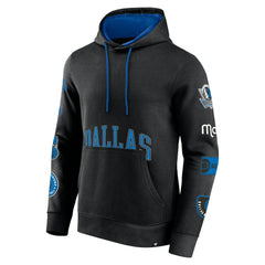 Dallas Mavericks Home Court Pullover Hoodie sale - Black shop