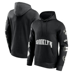 Brooklyn Nets Home Court Pullover Hoodie - Black shop