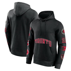 Toronto Raptors Home Court Pullover Hoodie - Black on sale