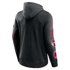 Toronto Raptors Home Court Pullover Hoodie - Black on sale