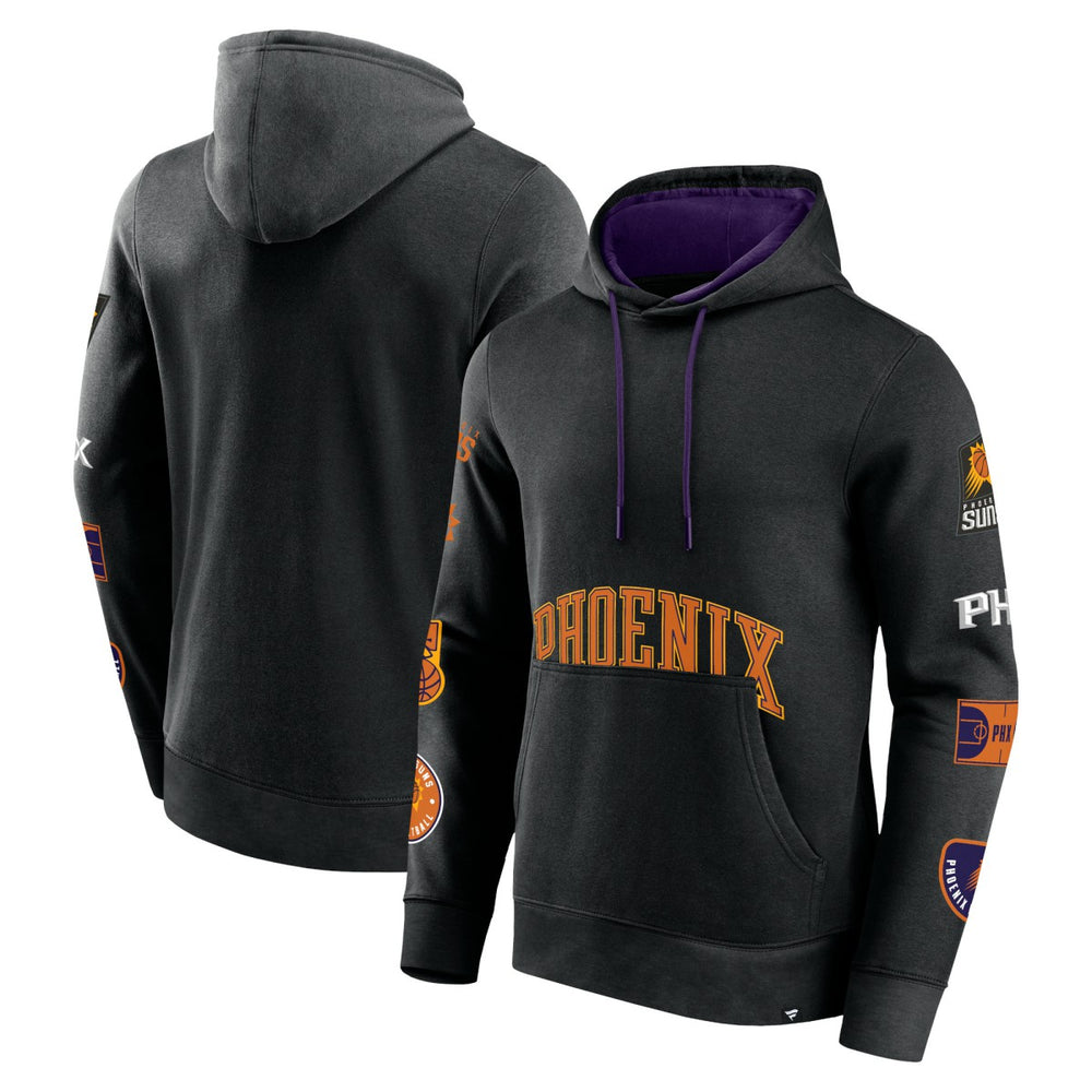 Phoenix Suns Home Court Pullover Hoodie - Black shop