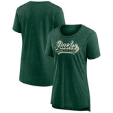 Milwaukee Bucks Women's League Leader Tri-Blend T-Shirt - Hunter Green online